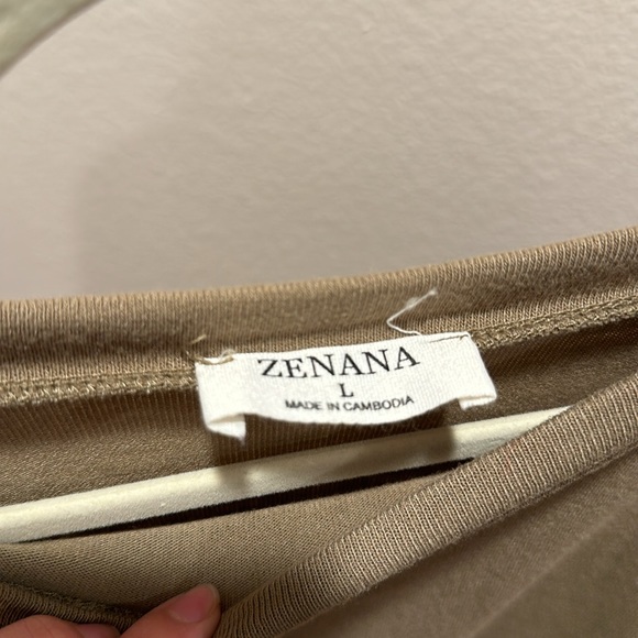 Zenana Bell Sleeve Top - Picture 7 of 8